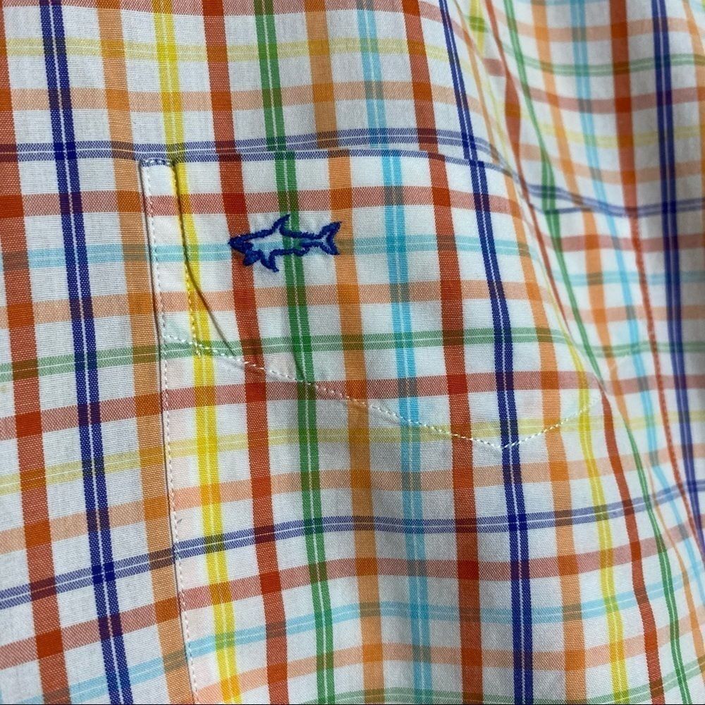 Paul And Shark Yachting Colorful Button Down Shirt - image 3